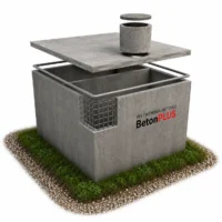 Zbiornik betonowy dwukomorowy 6 m3 (6000 litrów)